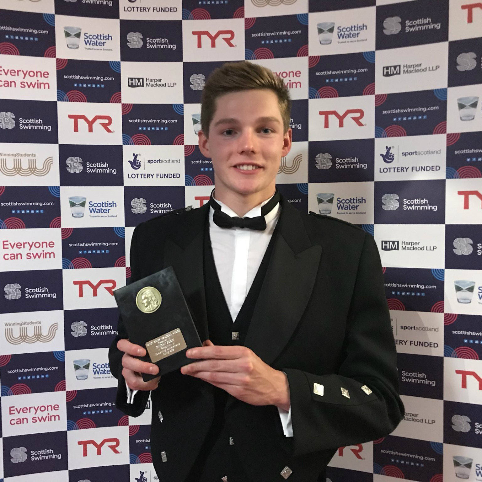 It's been an extraordinary year for Duncan Scott (pic by Scottish Swimming).