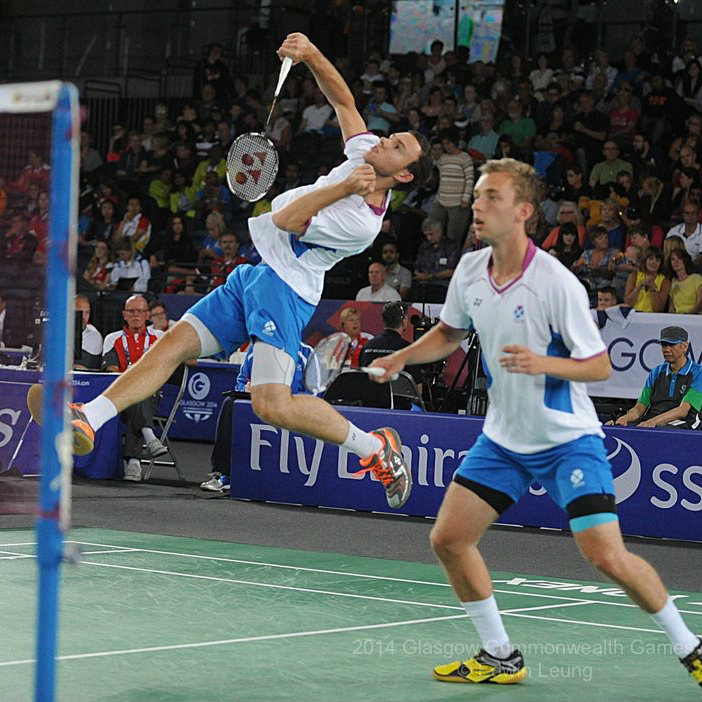 Martin Campbell (l) and Patrick MacHugh (r) (c)Team Scotland/Jeff Holmes.