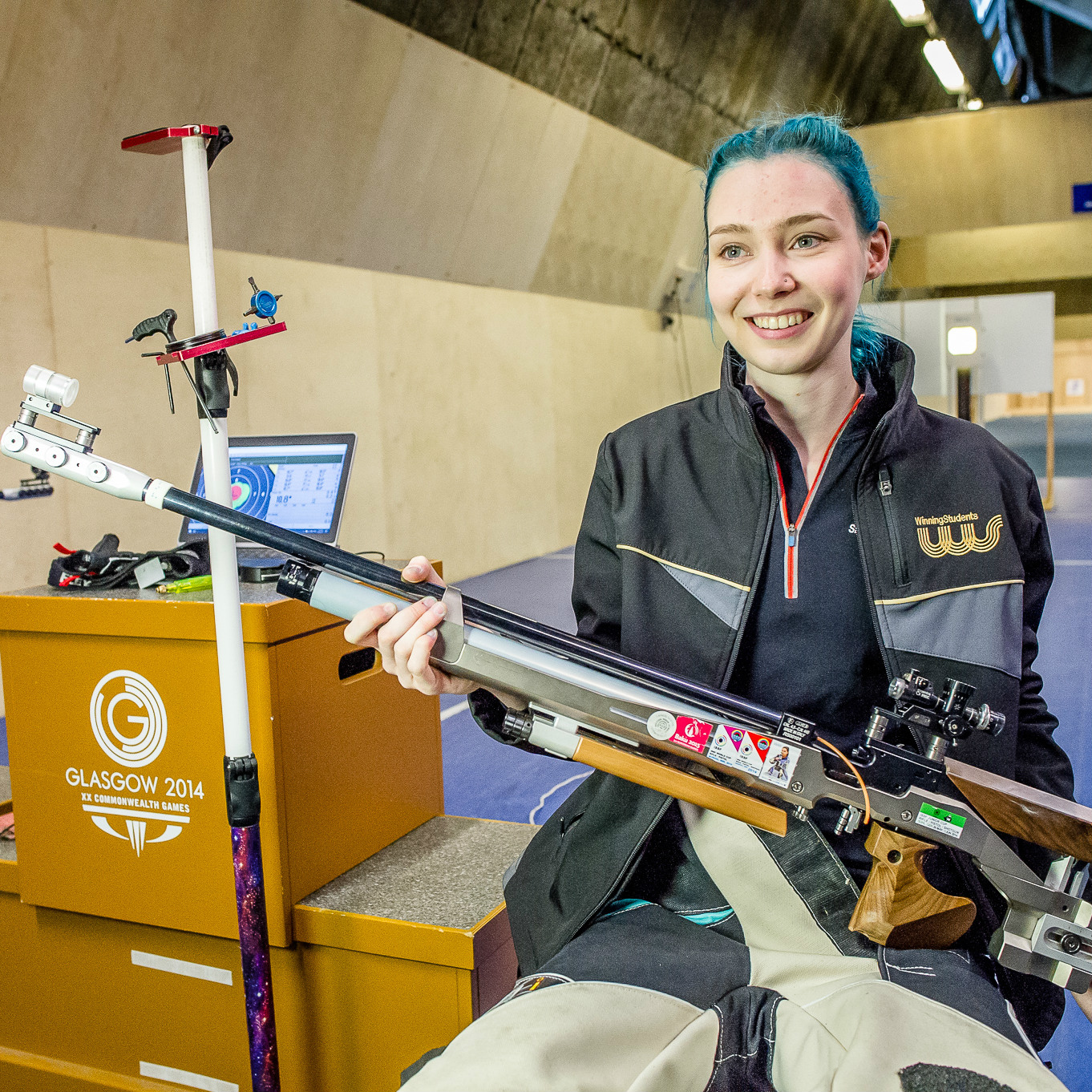 Seonaid McIntosh won gold and bronze medals at the ISSF World Championships.